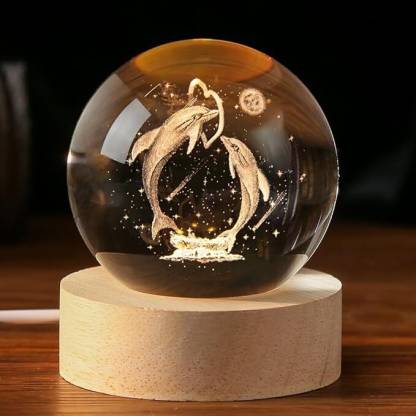 3D Crystal Ball™ Lamp 🌖