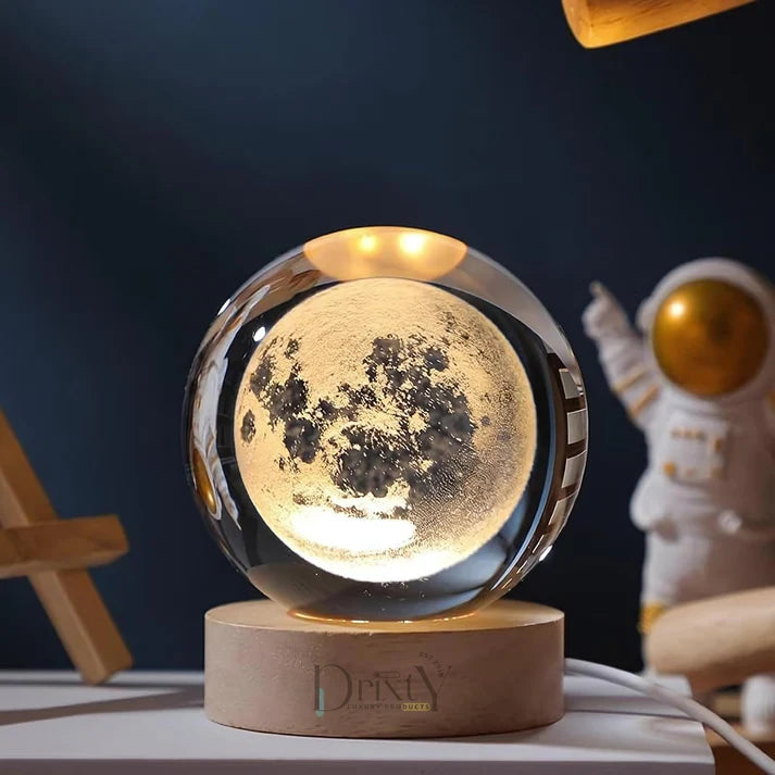 3D Crystal Ball™ Lamp 🌖
