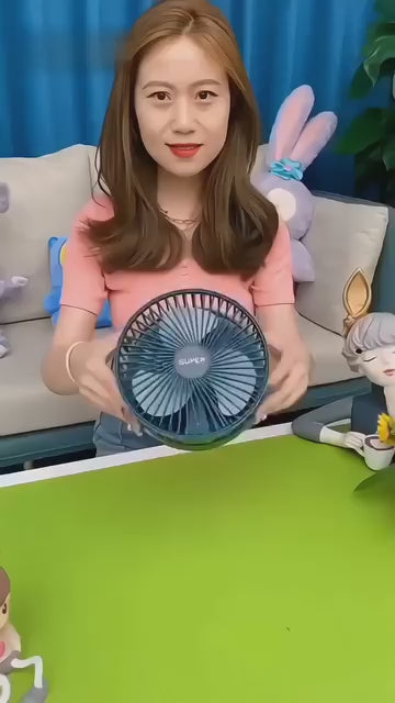 Powerful Rechargeable High Speed Table Desk Fan