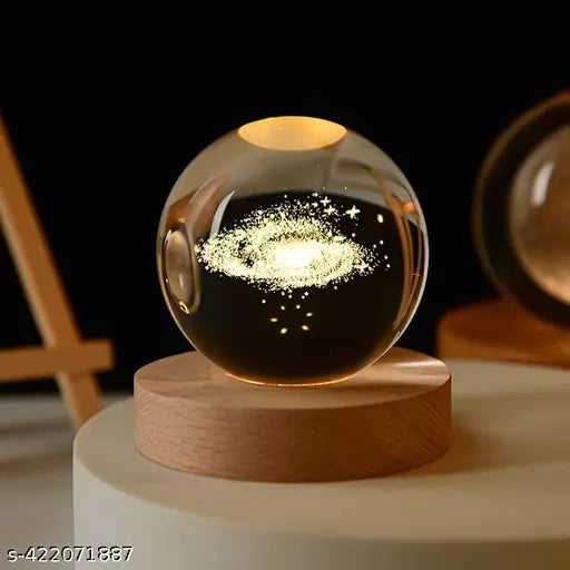 3D Crystal Ball™ Lamp 🌖