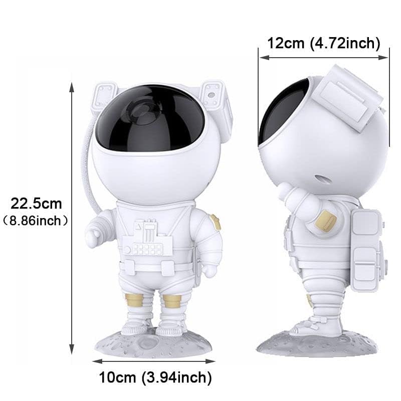 Ingadgets ™ Astronaut Galaxy Projector with Remote Control - 360° Adjustable Timer Kids Astronaut Nebula Night Light, for Gifts,Baby Adults Bedroom, Gaming Room, Home and Party (Corded Electric)❤️