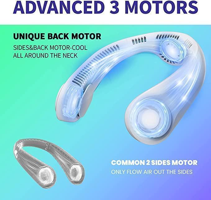 🔥Portable Rechargeable Neck Fan 🔥